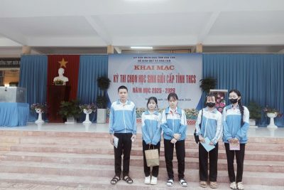 Trường THCS Hoàng Hoa Thám xã Cư Yang tỉnh Đắk Lắk ghi dấu ấn với thành tích nổi bật tại kỳ thi học sinh giỏi cấp tỉnh