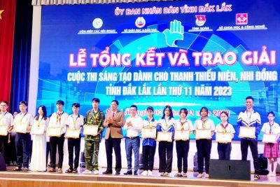 cuộc thi “Sáng tạo dành cho thanh thiếu niên, nhi đồng tỉnh Đăk Lăk”